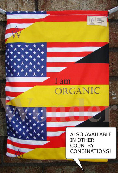 The awareness spreading tote bag: German-American - Anke Wonder