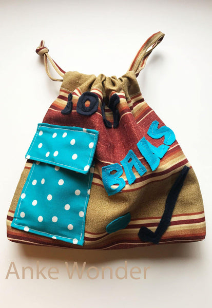 Drawstring Bag for Golf Balls - Anke Wonder