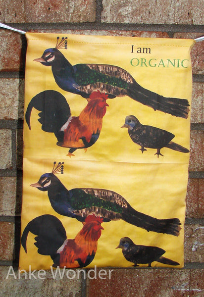 The awareness spreading tote bag: More Birds Please - Anke Wonder