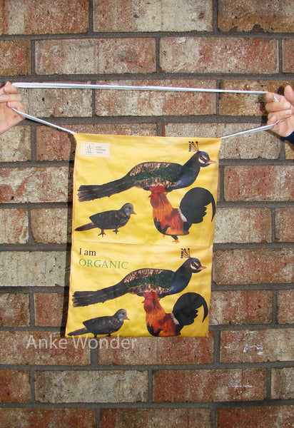 The awareness spreading tote bag: More Birds Please - Anke Wonder