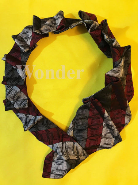 Women´s Necktie Silver-Red - Anke Wonder