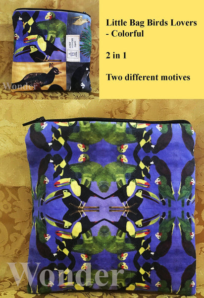 Little Bag Birds Lovers - Colorful - Anke Wonder