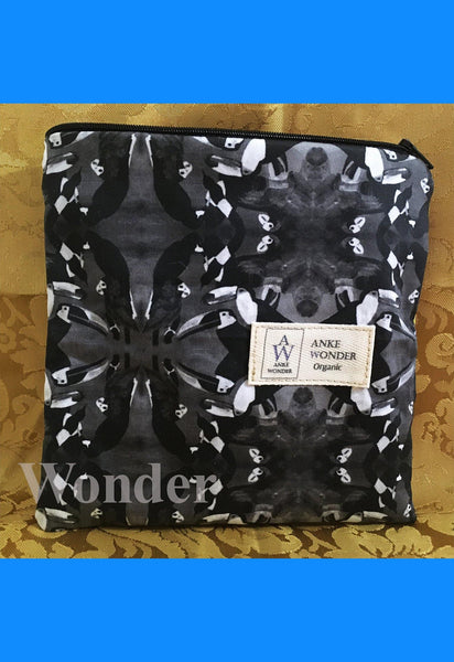 Little Bag Birds Lovers - Black & White - Anke Wonder