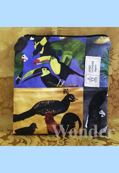 Little Bag Birds Lovers - Peacock & Koaʻe ʻula - Anke Wonder