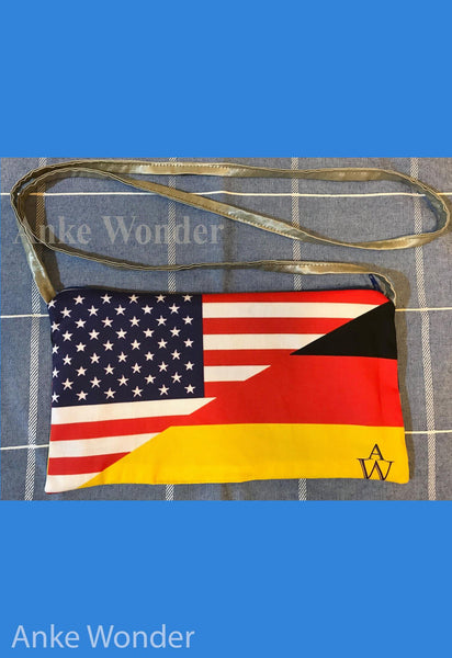 Women´s Handbag - German American Flag - Anke Wonder