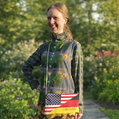 German-American Pride Purse | Eco-Friendly Handmade Bags