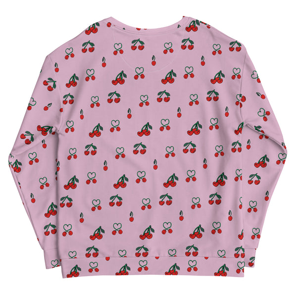 Sweet Cherry Women's Recyled Polyester Sweatshirt