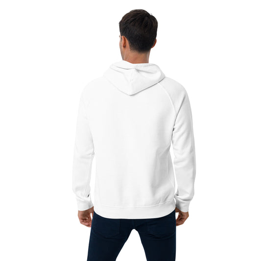 Men's Eco Raglan Hoodie with Colorful Ocean Design - Anke Wonder LLC