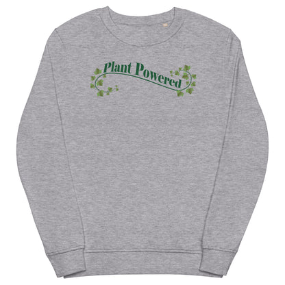 Plant Powered Ivy Men's Organic Cotton Sweatshirt - Anke Wonder LLC