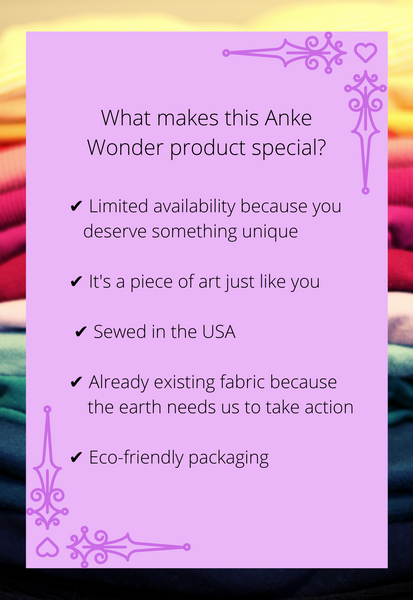 Naturally dyed drawstring bag - Anke Wonder