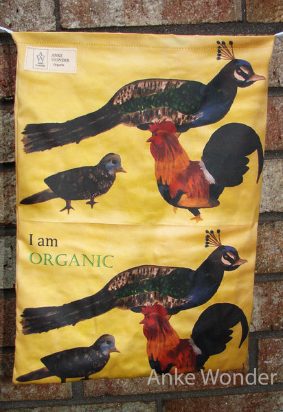 The awareness spreading tote bag: More Birds Please - Anke Wonder