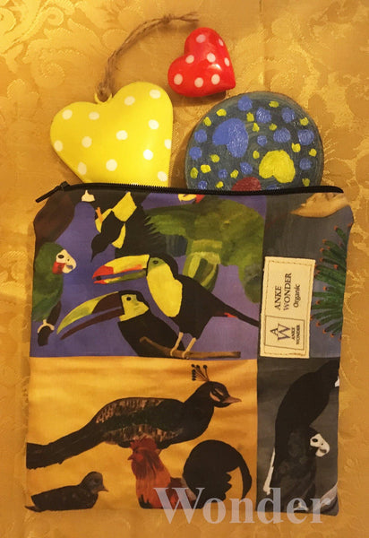 Little Bag Birds Lovers - Peacock & Koaʻe ʻula - Anke Wonder