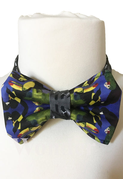 Men's Bow Tie "Bird Lovers - colorful" with gift box - Anke Wonder