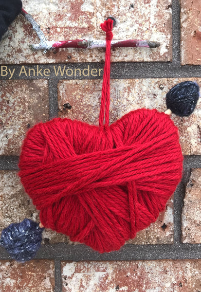 Red Valentines Heart Decoration | Free US shipping - Anke Wonder
